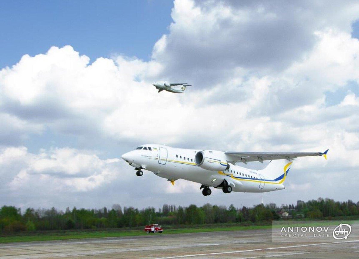 АН-158 пассажирский самолёт