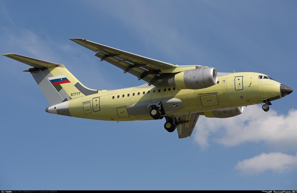 АН-148 пассажирский самолёт Ангара