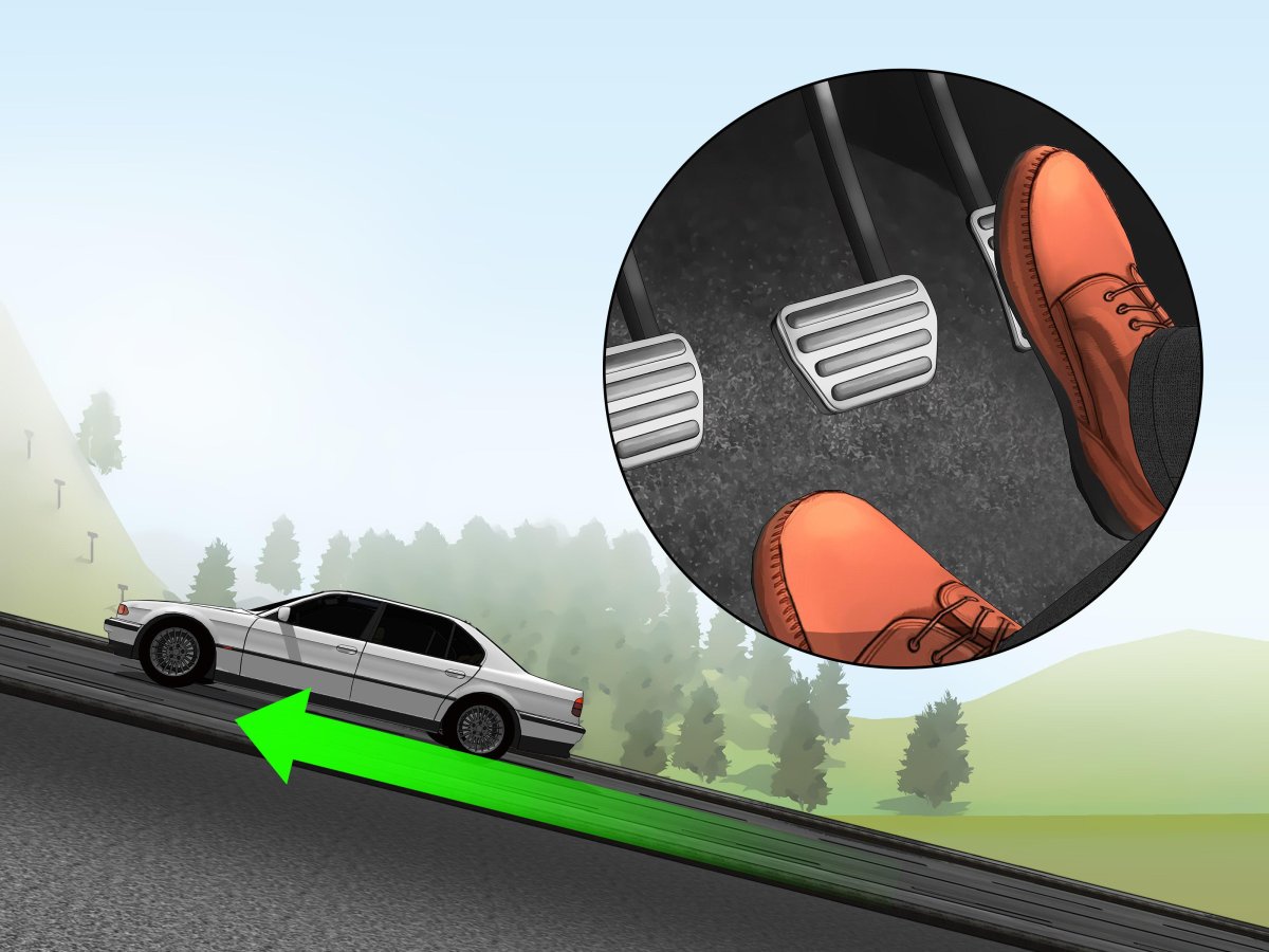 Разгон и торможение автомобиля