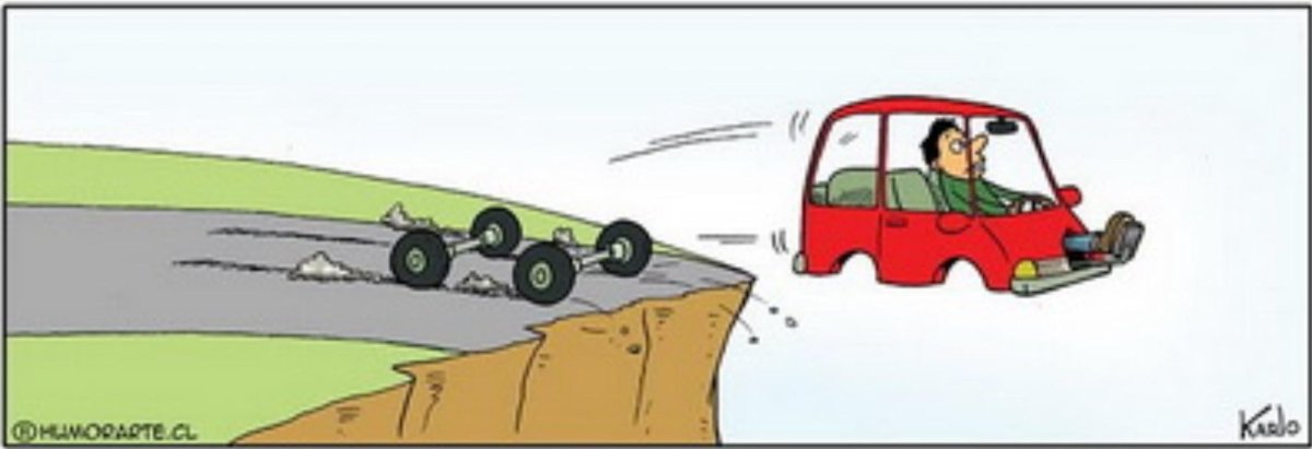 Машина тормозит