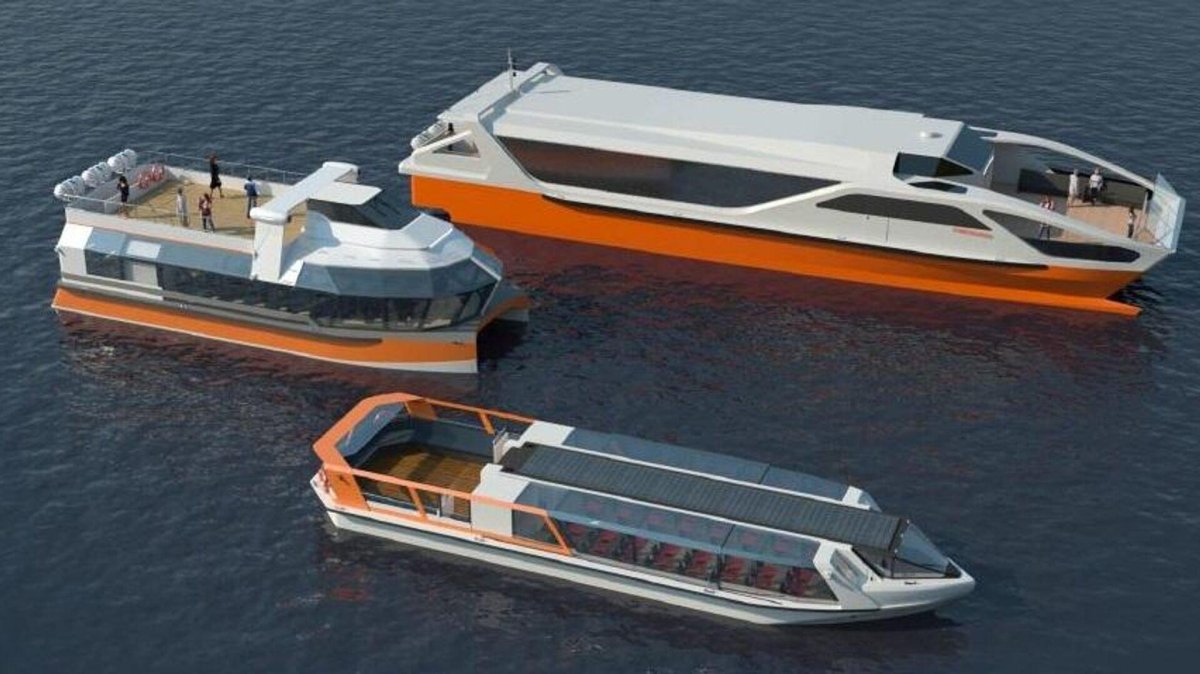 Речной электробус от верфи Emperium