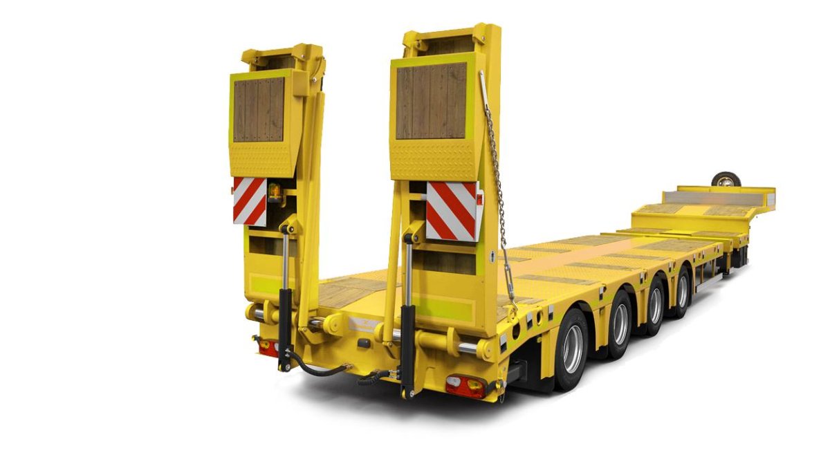 Низкорамный трал негабарит