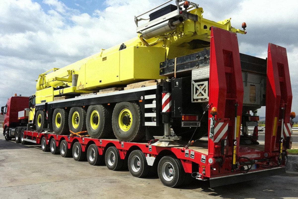 Трал негабарит 100 тонн