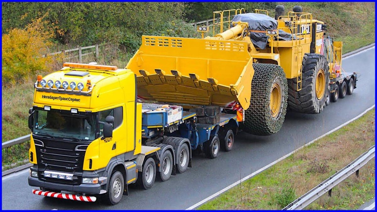 Тягач Скания негабарит