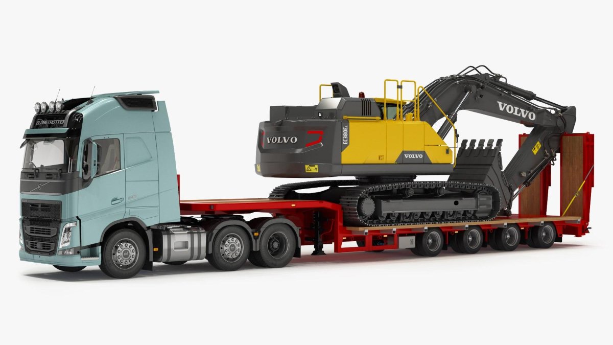 Volvo fh16 с тралом