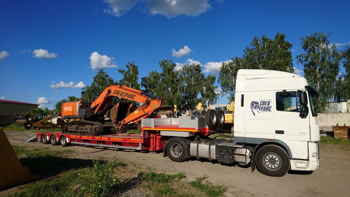 Трал низкорамник man 60т