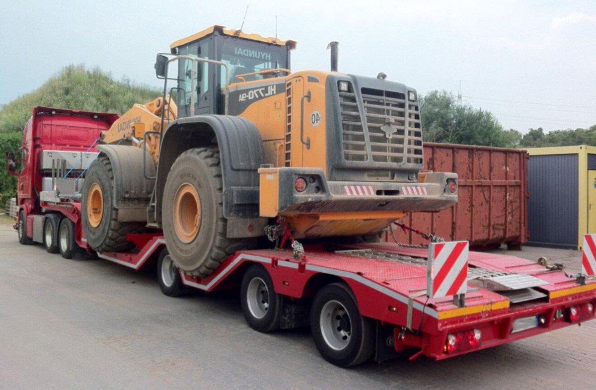 Трал негабарит 80 тонн