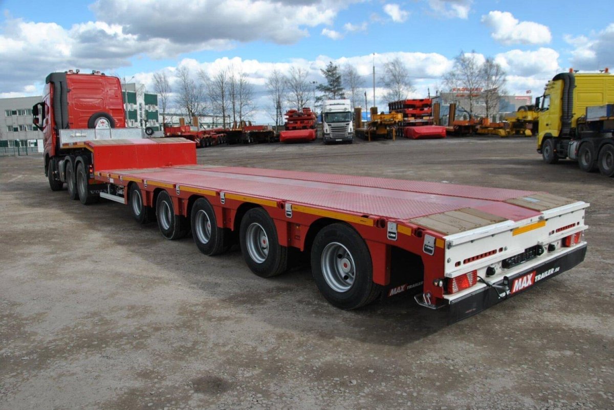 Трал низкорамник 30 тн