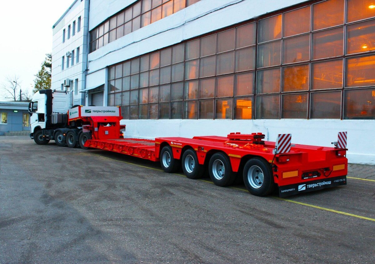 Тверьстроймаш низкорамные полуприцепы