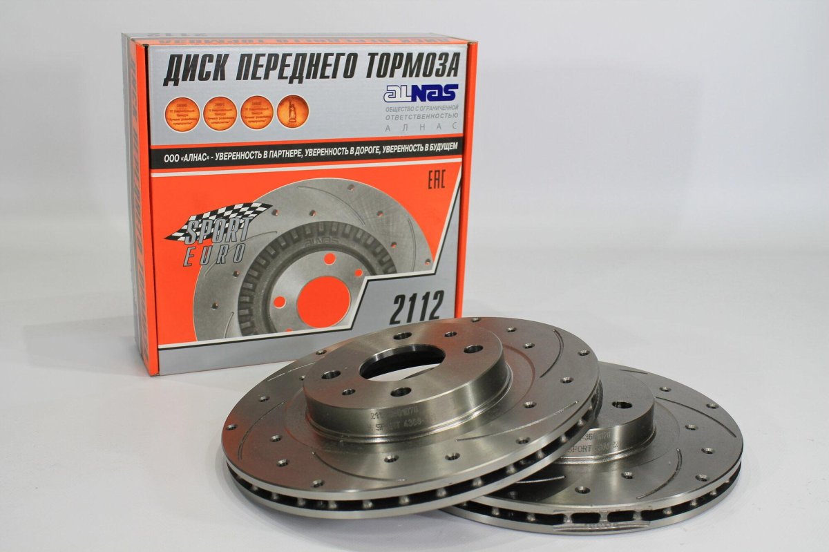 Диск тормозной Alnas ВАЗ-2112 r14