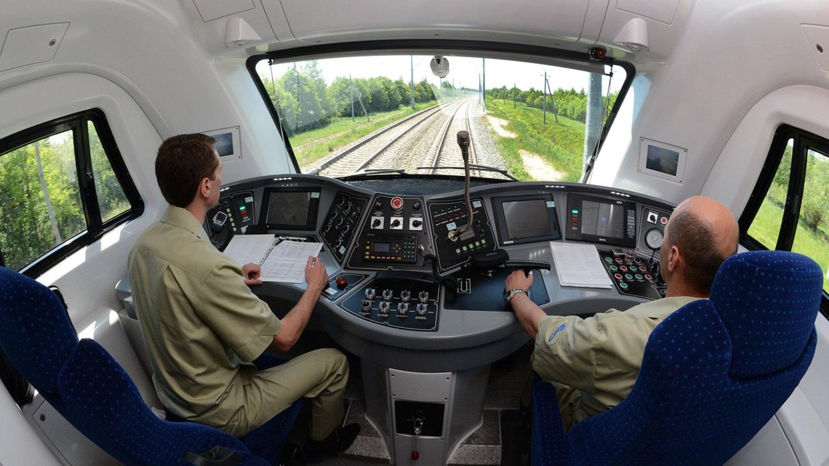 Сапсан кабина машиниста