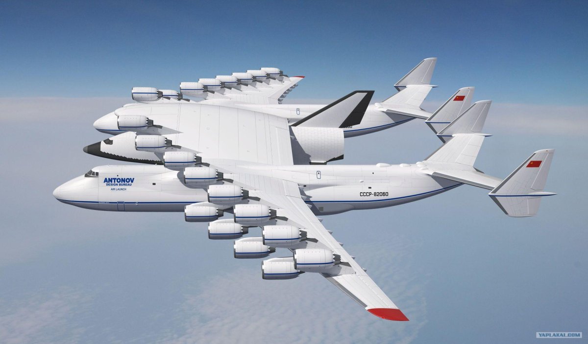 Воздушный старт АН-225 «Мрия»