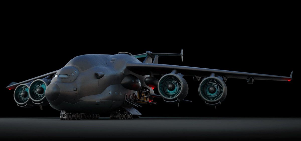 Стелс бомбардировщик концепт