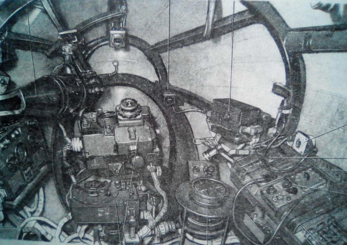 Кабина штурмана ДБ-3