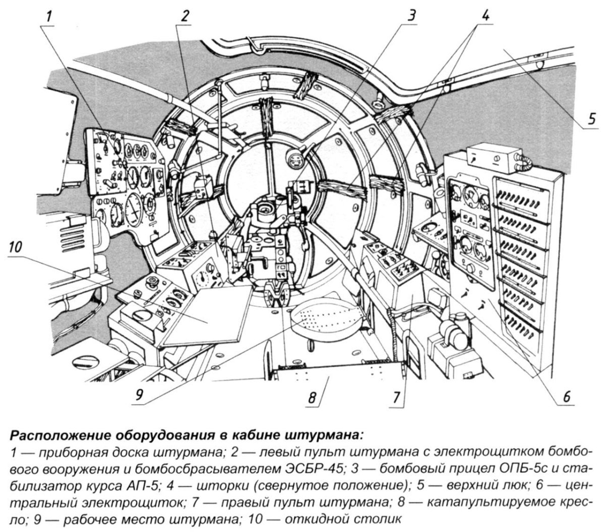 Ту 14 кабина