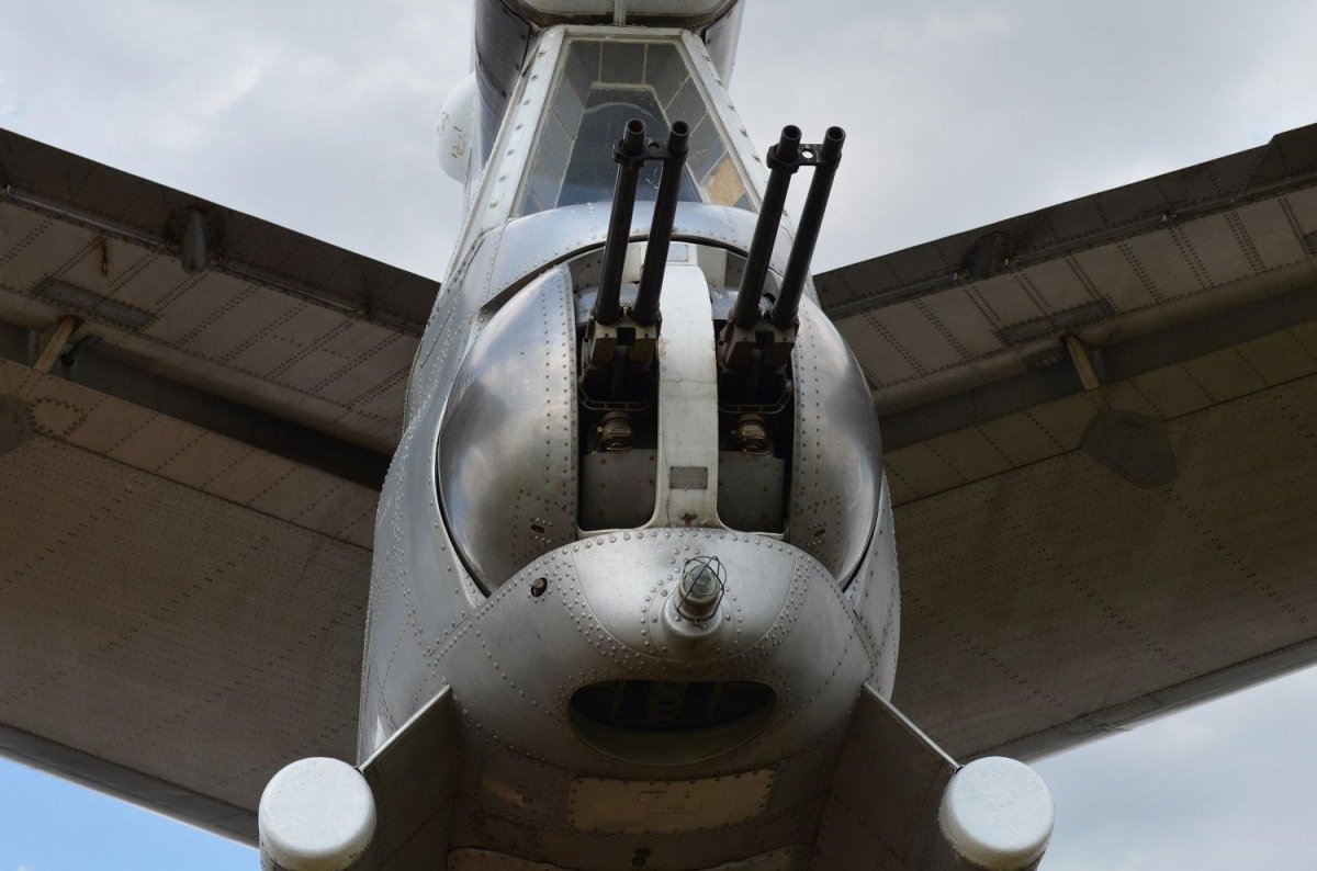 Ту-95мс кабина стрелка