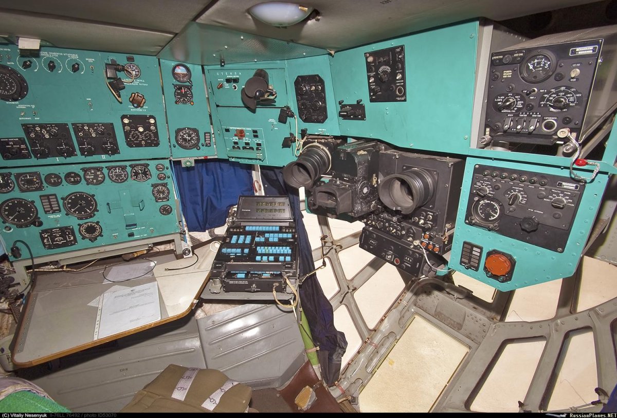 Ил-76мд-90а кабина