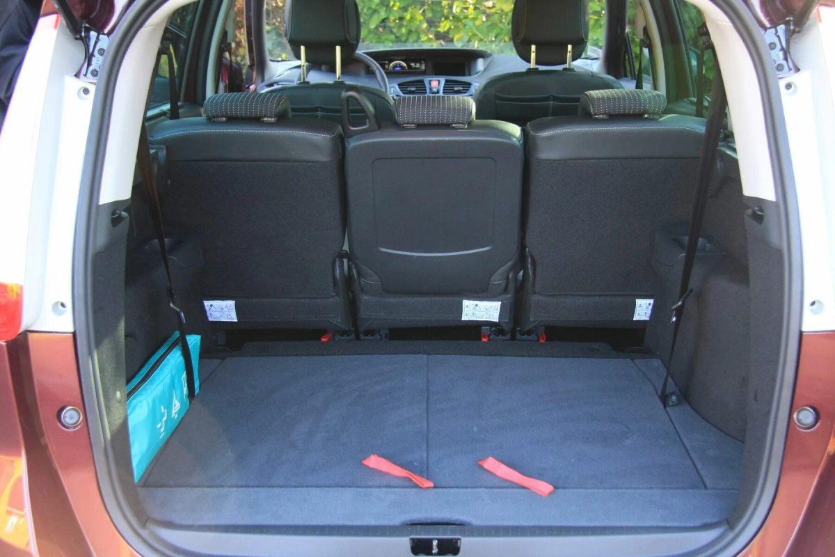 Renault Scenic, 2006 багажник