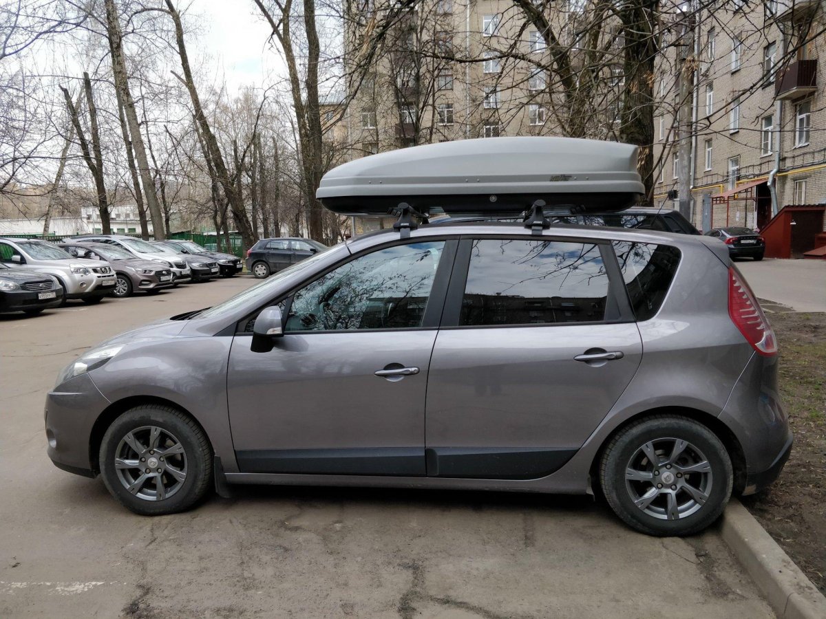 Багажник на крышу Рено Сценик 2