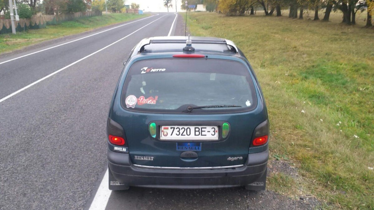 Багажник на крышу Renault Scenic 1