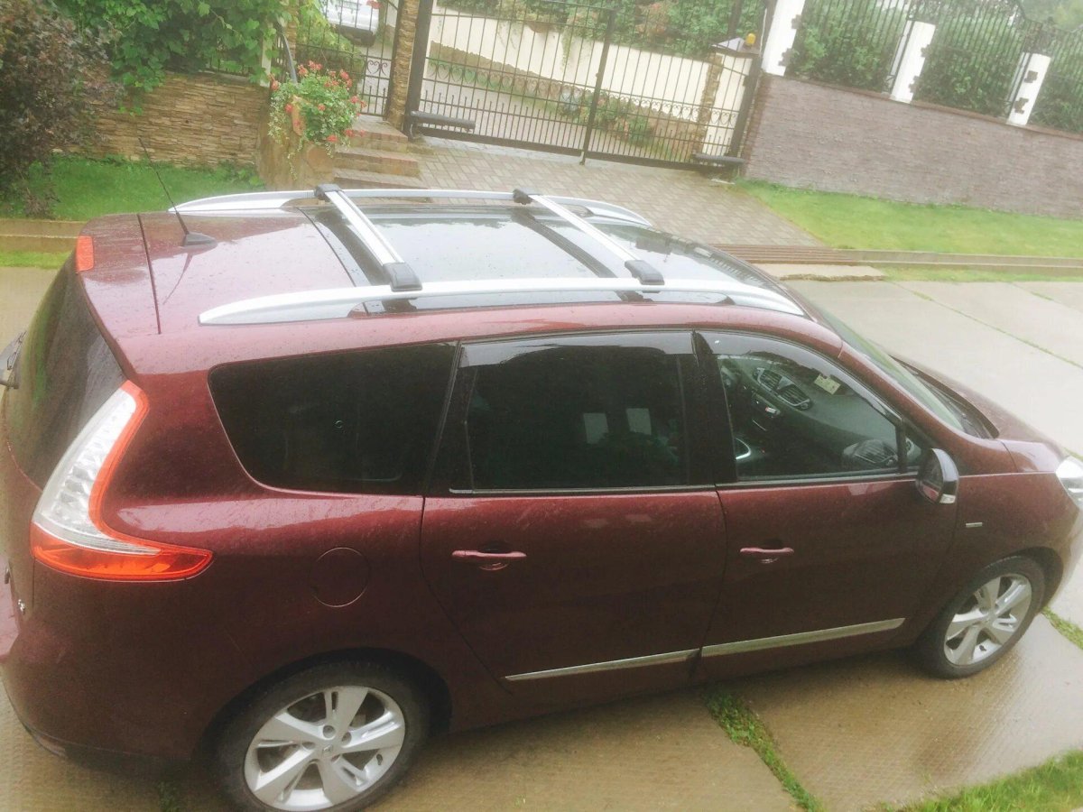 Рейлинги на Рено Гранд Сценик 2