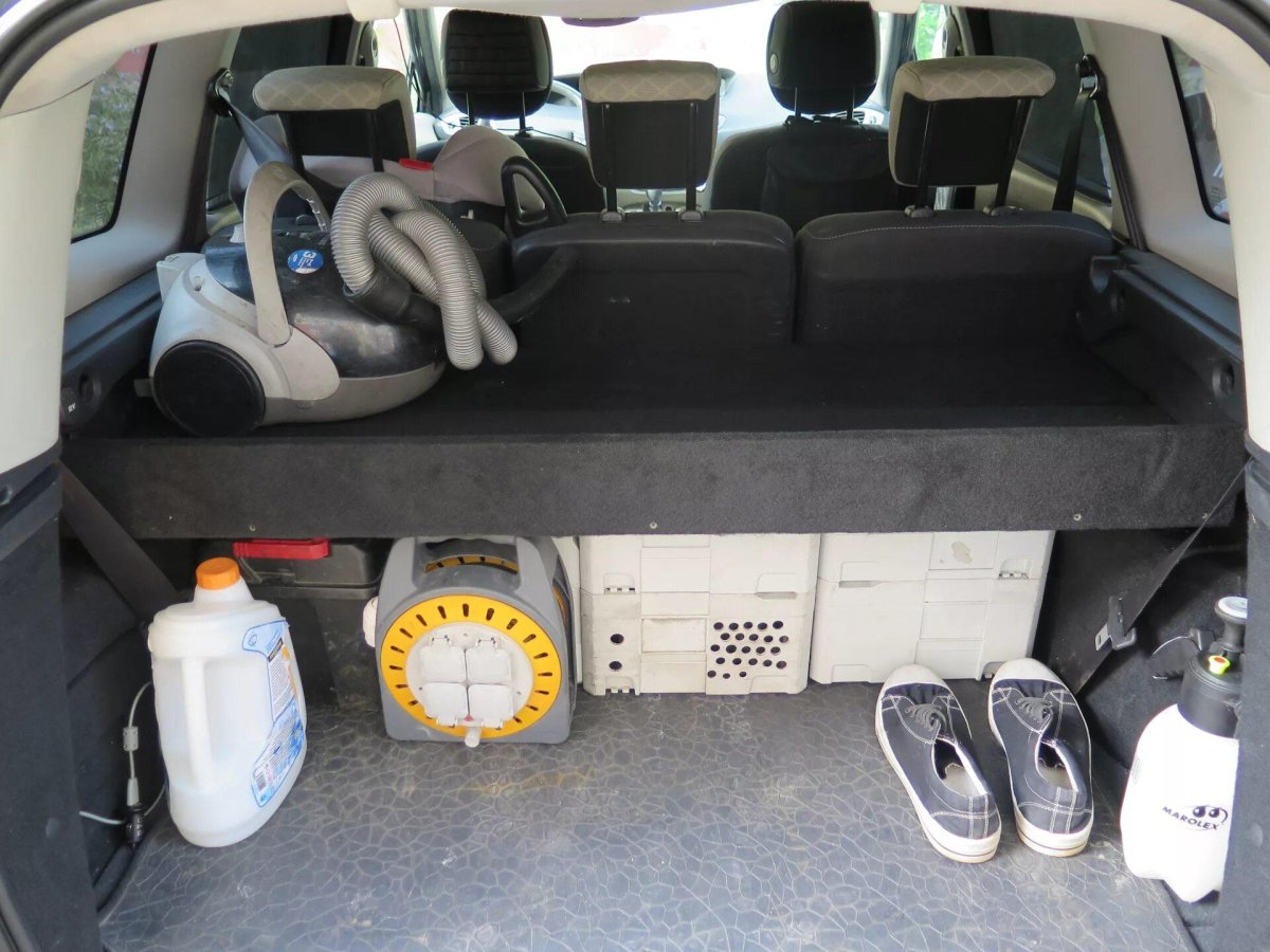 Полка багажника Рено Сценик 2