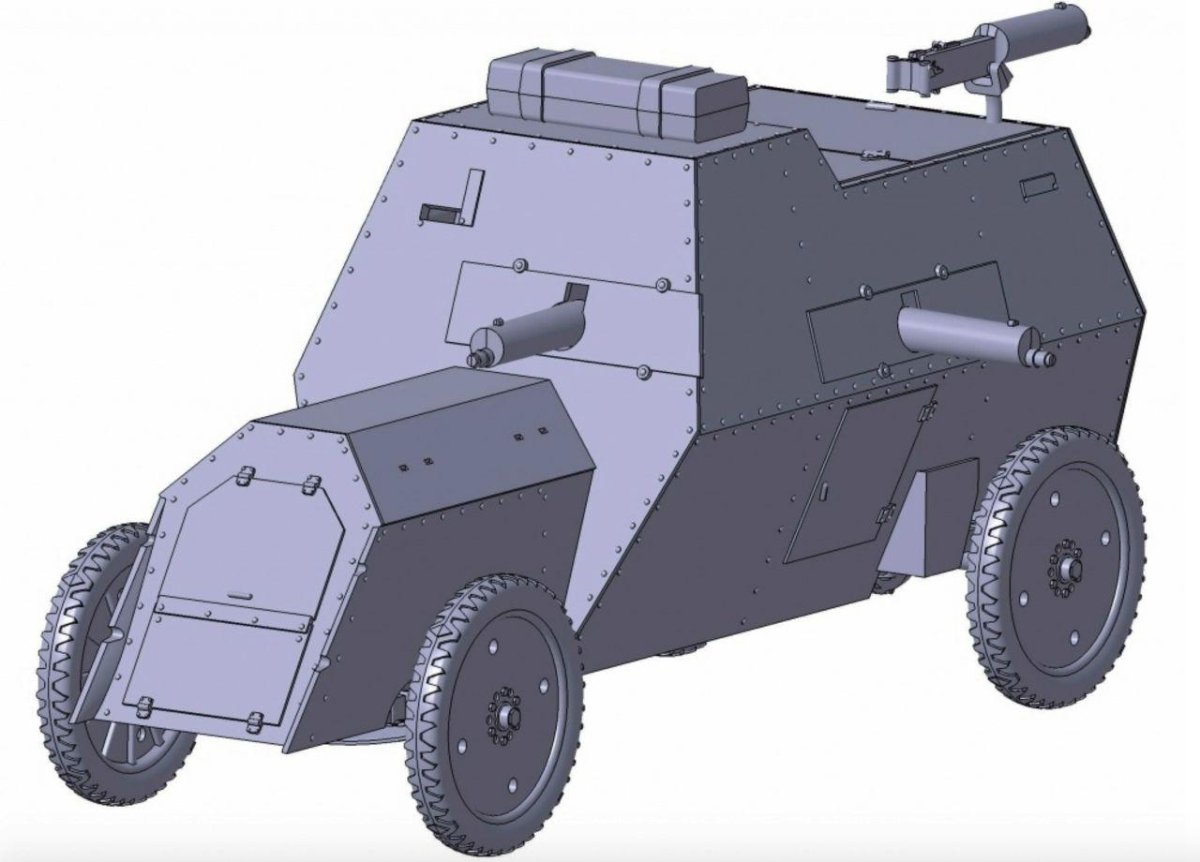 Бронеавтомобиль Руссо-Балт