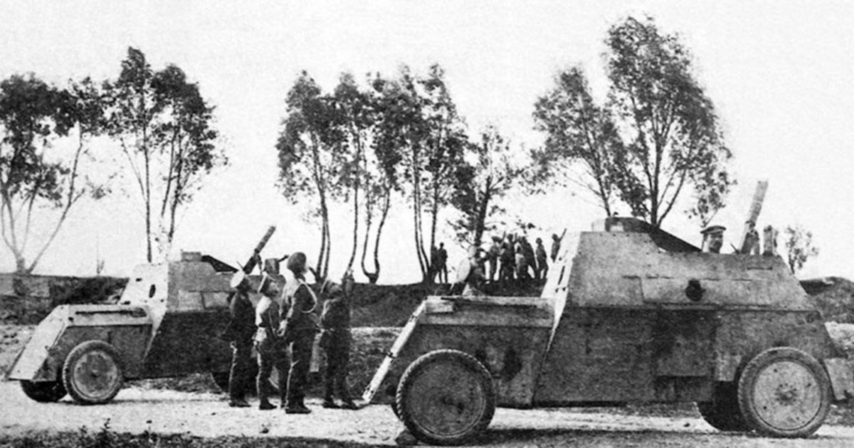 Бронеавтомобиль Руссо-Балт 1914