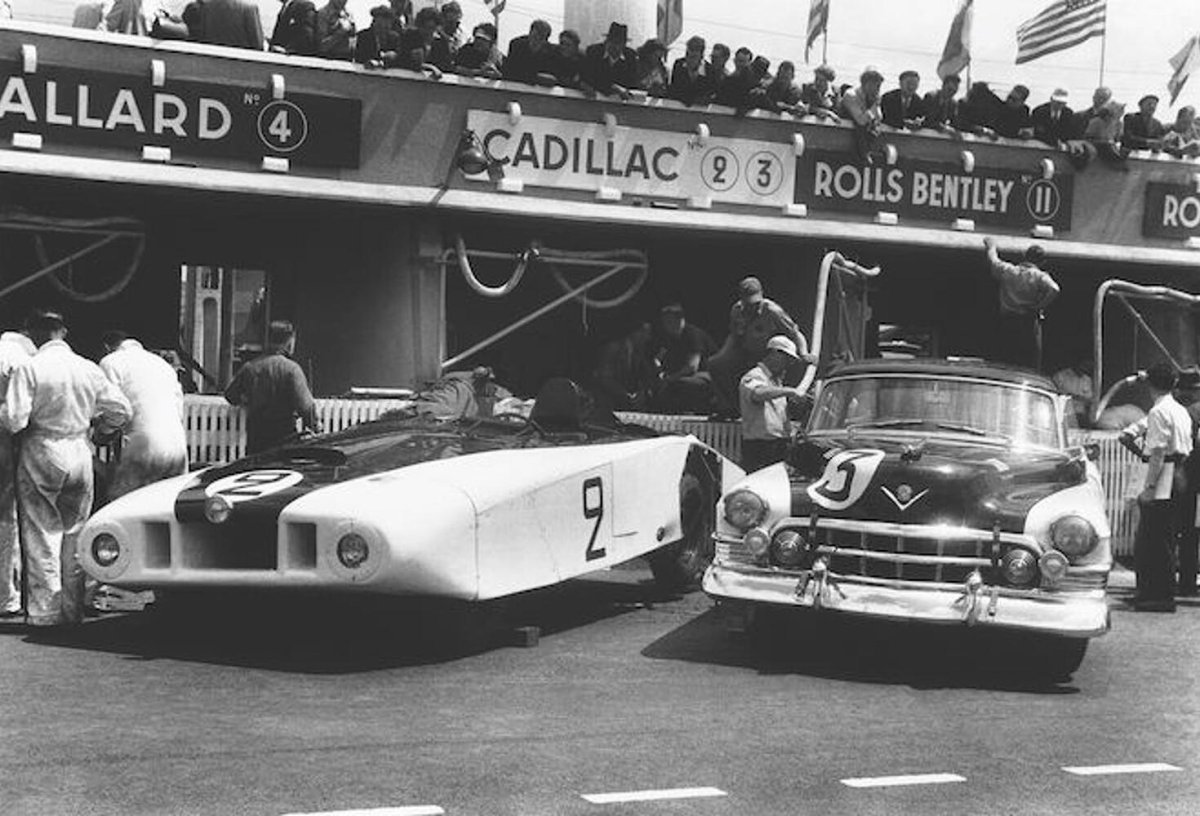 Cadillac Coupe Deville 1950 картина