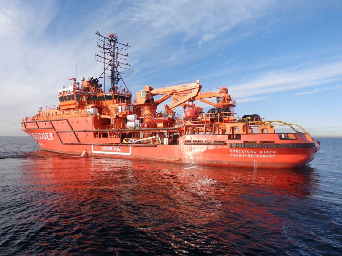 Многофункциональное аварийно-спасательное судно проекта mpsv07