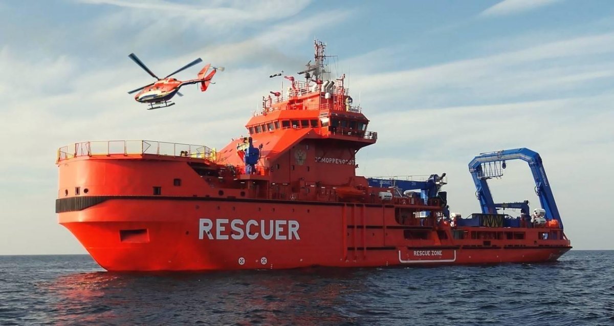 Берингов пролив судно