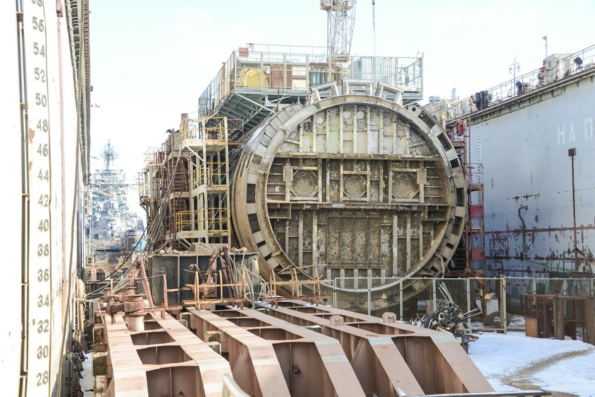 Реакторный отсек АПЛ