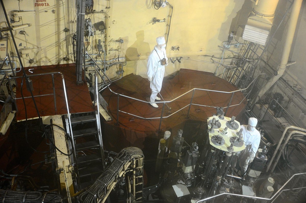 Ледокол Ленин реакторный отсек