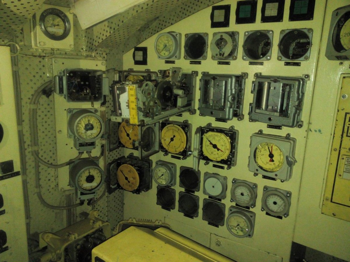 Атомная подводная лодка проекта 627 пульт ГЭУ