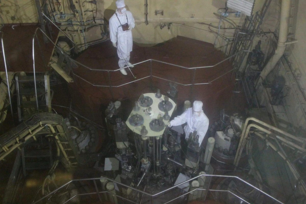 Ледокол Ленин реактор