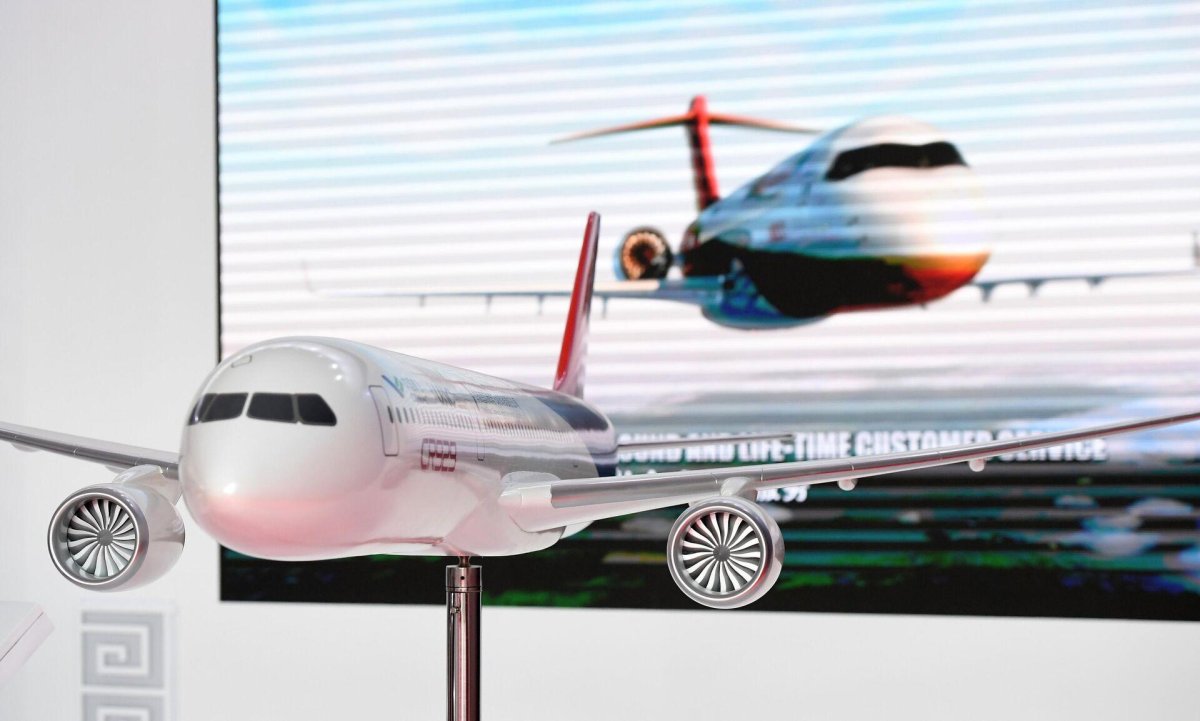 Cr929 пассажирский самолёт