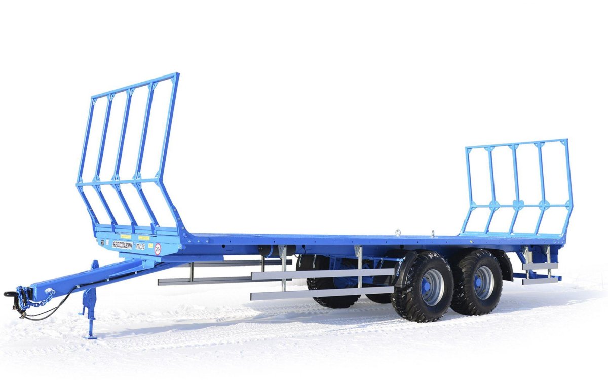 Полуприцеп-платформа ППУ-20 С рулонами