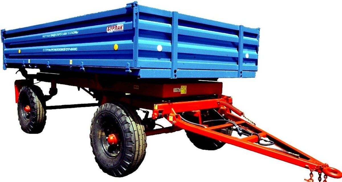 Прицеп тракторный самосвальный 2 ПТС-4.5