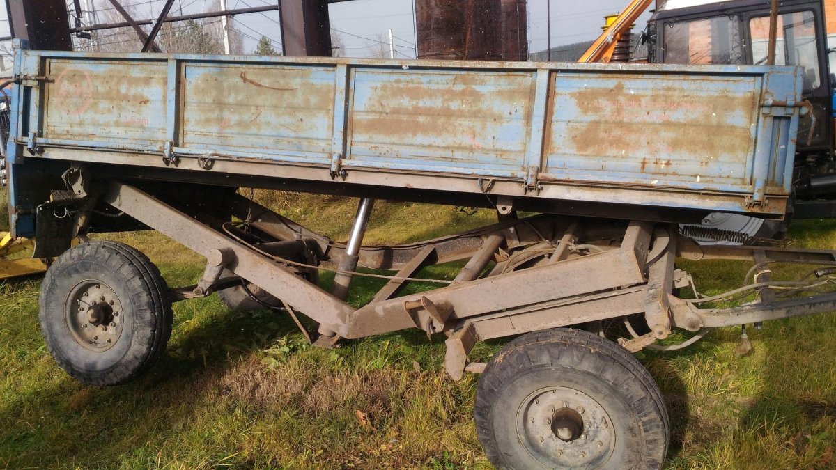 Прицеп тракторный самосвальный 2 ПТС-4.5