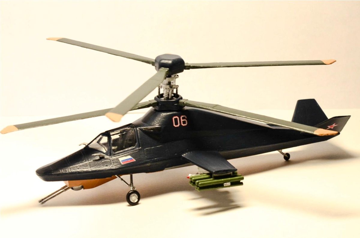 Вертолёт ка-58 чёрный призрак