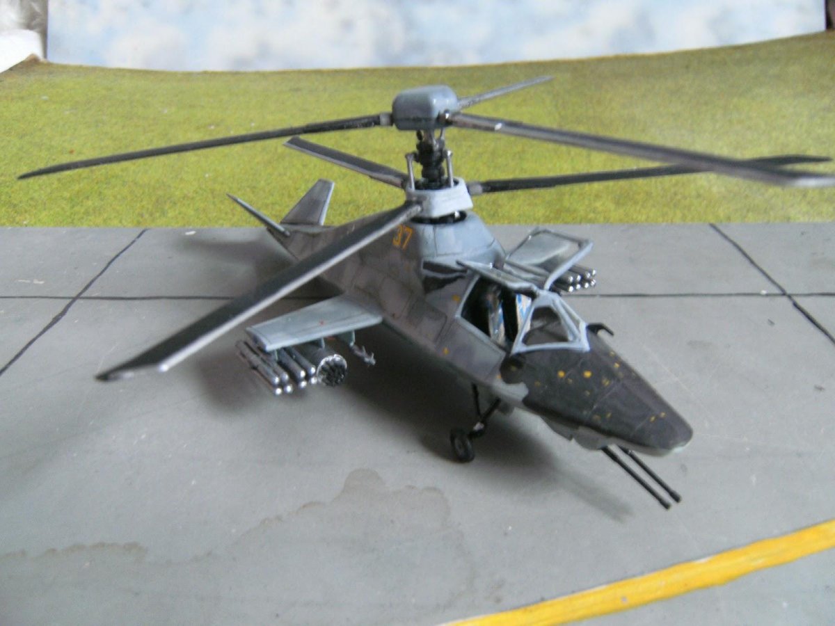 Вертолёт ка-58 Аллигатор