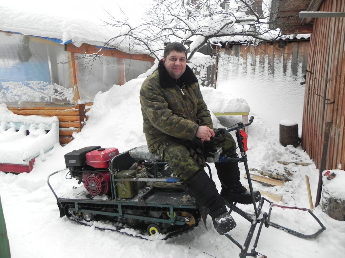 Мотоблок для рыбалки зимой