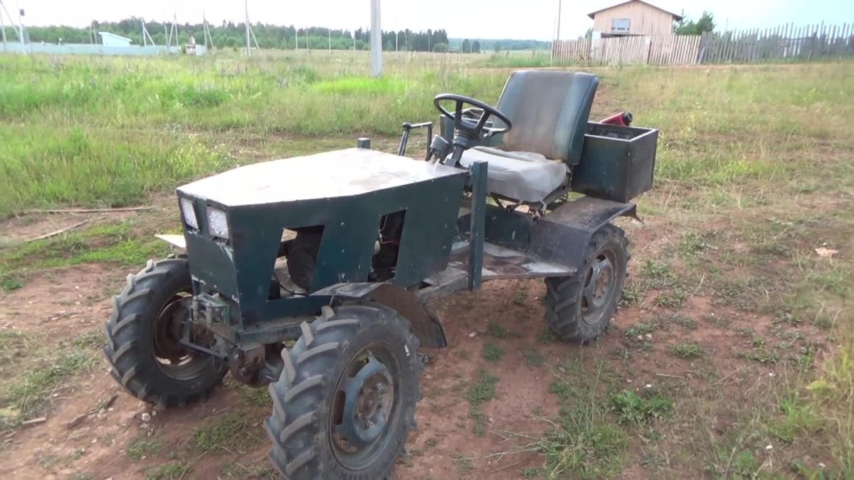 Самодельные минитрактора с двигателем уд 2