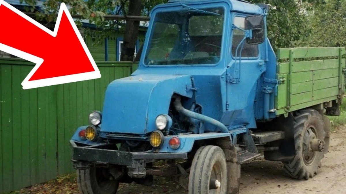 Необычные самодельные трактора