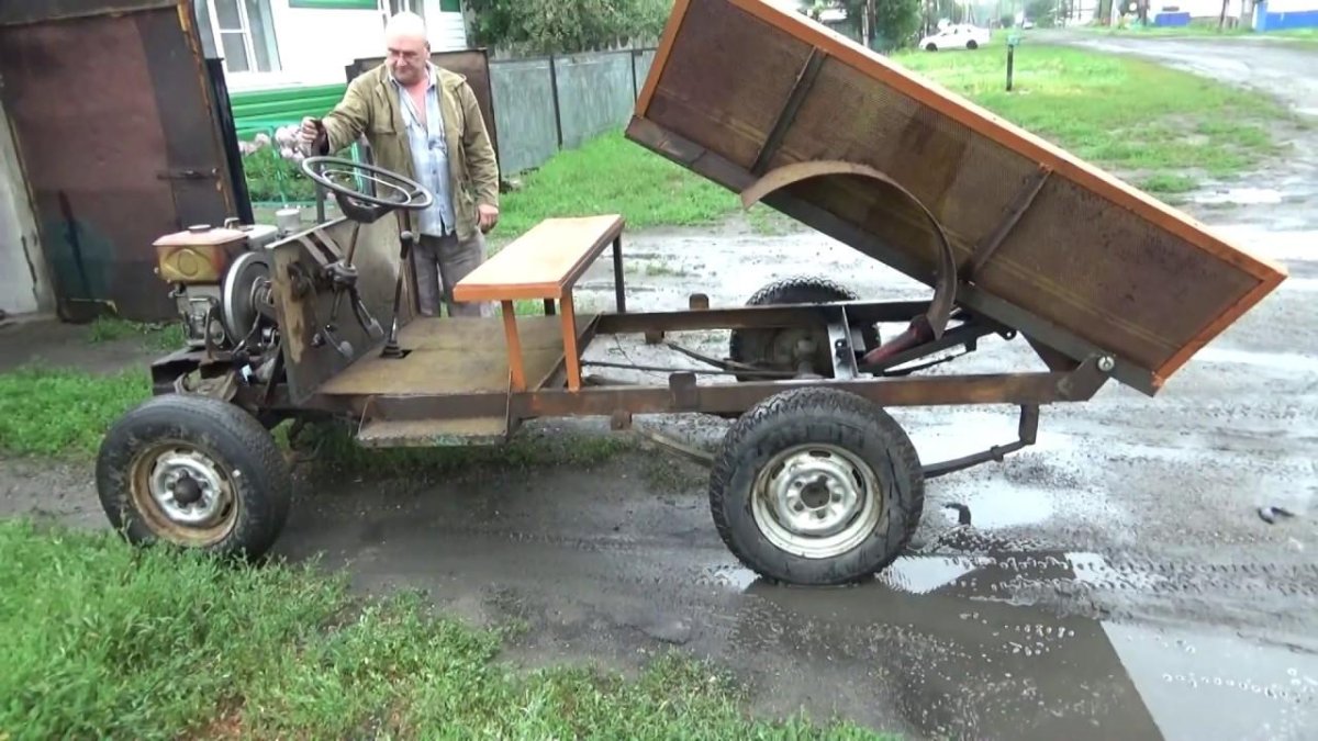 Самоходная тележка 4 ВД