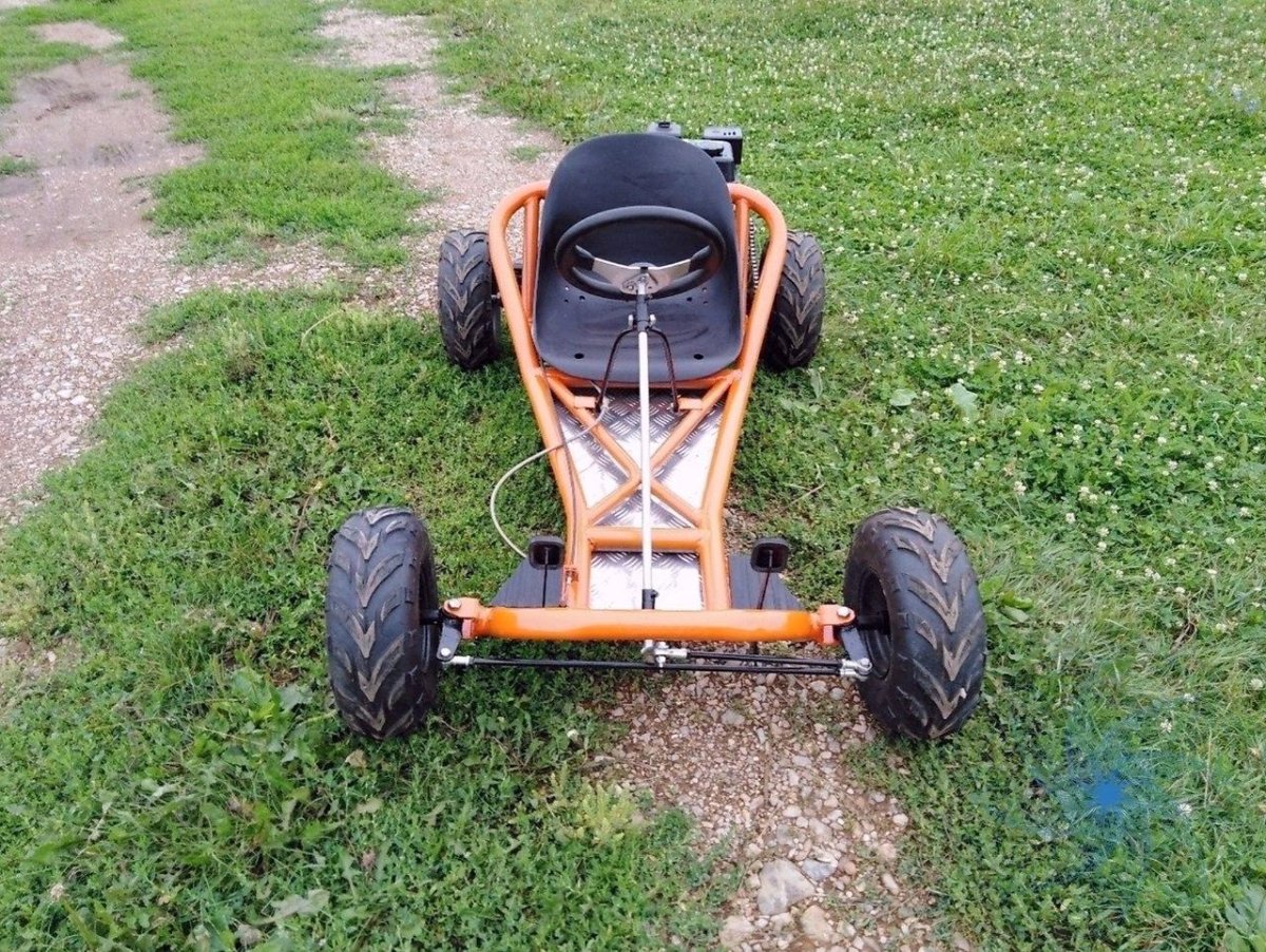 Карт с двигателем от мотоблока