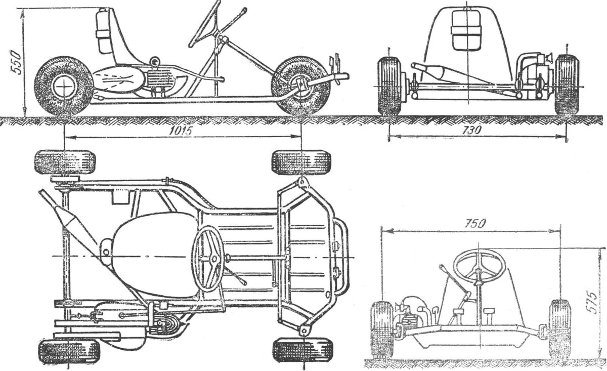Картинг багги чертежи