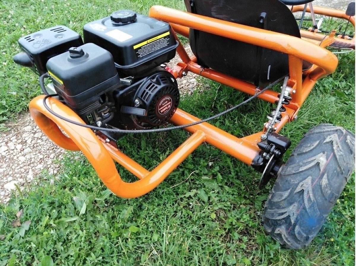 Картинг с двигателем от мотоблока