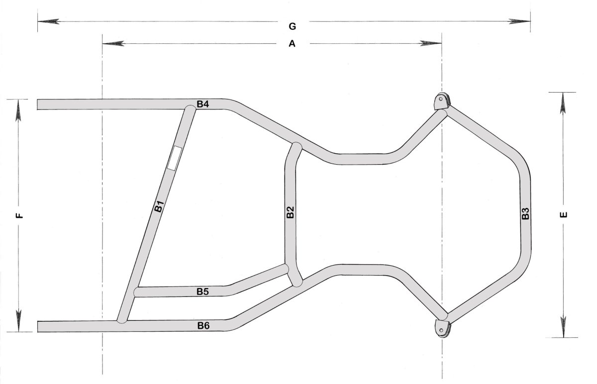 Кросс-карт багги Gokart чертежи