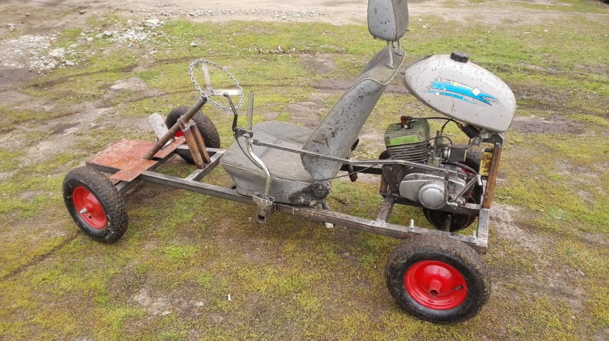 Картинг из мотоблока